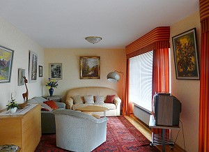 Ferienwohnung - Wohnzimmer