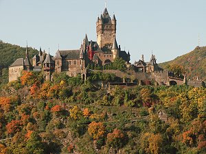 Blick auf die Reichsburg Cochem