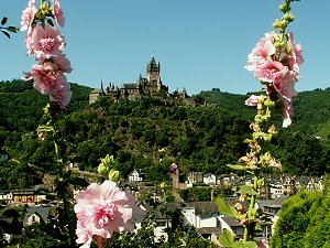 Blick auf die Reichsburg Cochem