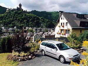 Parkplatz der Ferienwohnung